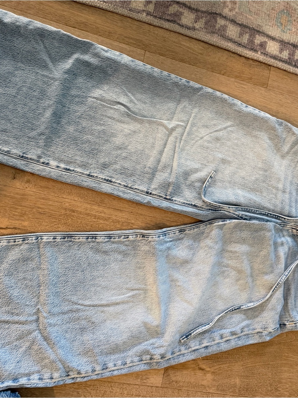 Madewell Light Blue Wide-Leg Jeans